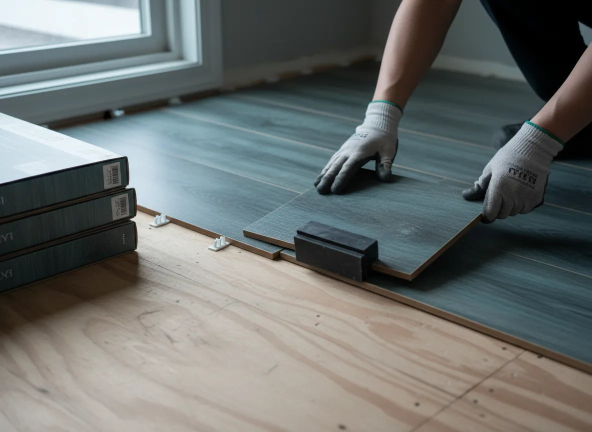 Luxury Vinyl Plank Installation company in Cushing, MN